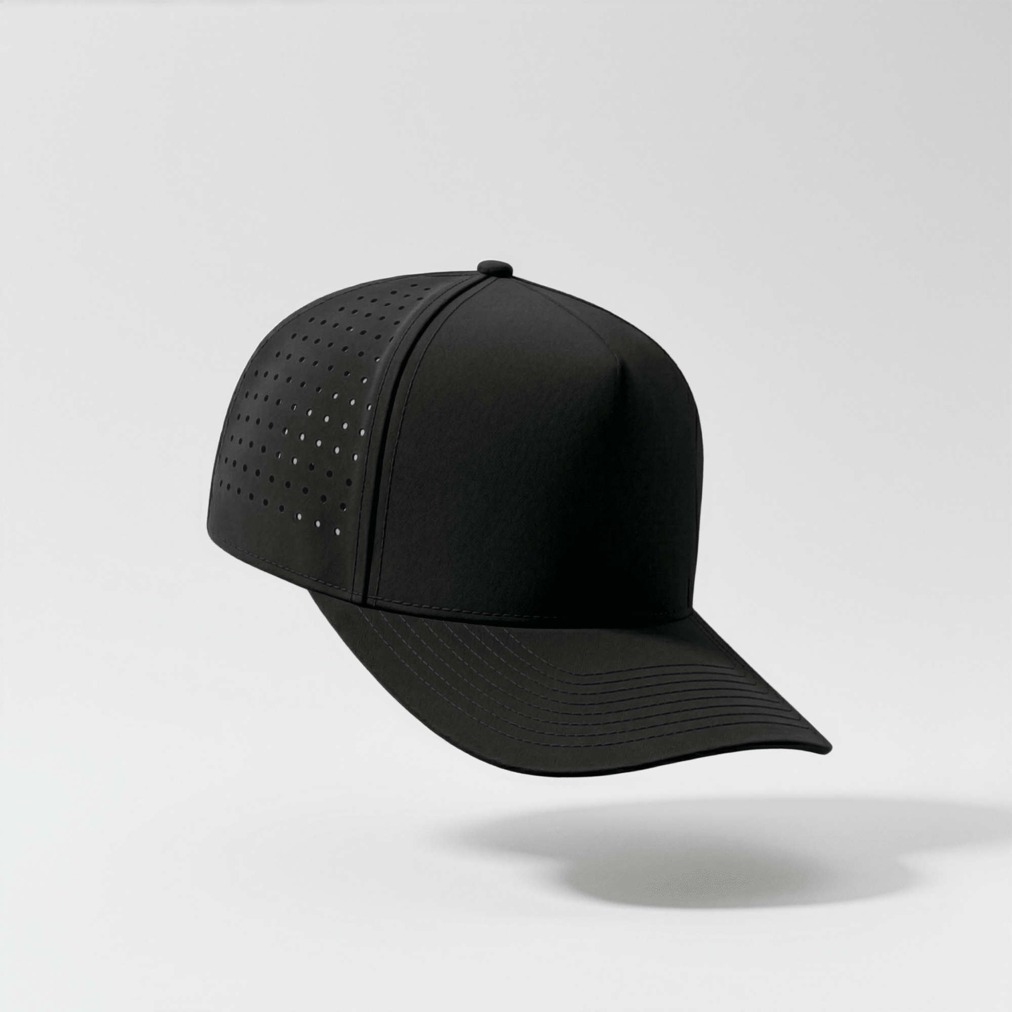 Lonestar AR5P Perforated 5-Panel Hat - blank cap for custom leather patch