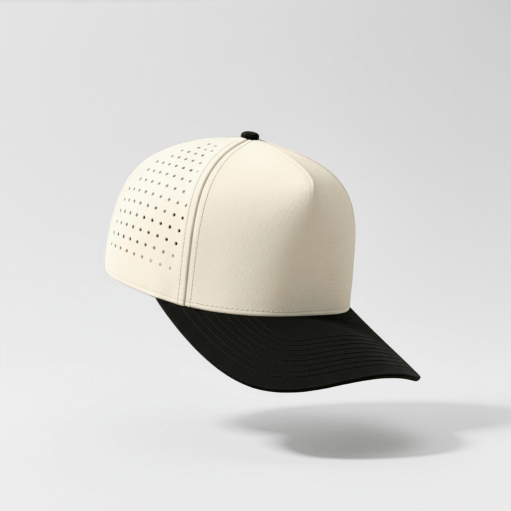 Lonestar AR5P Perforated 5-Panel Hat - blank cap for custom leather patch