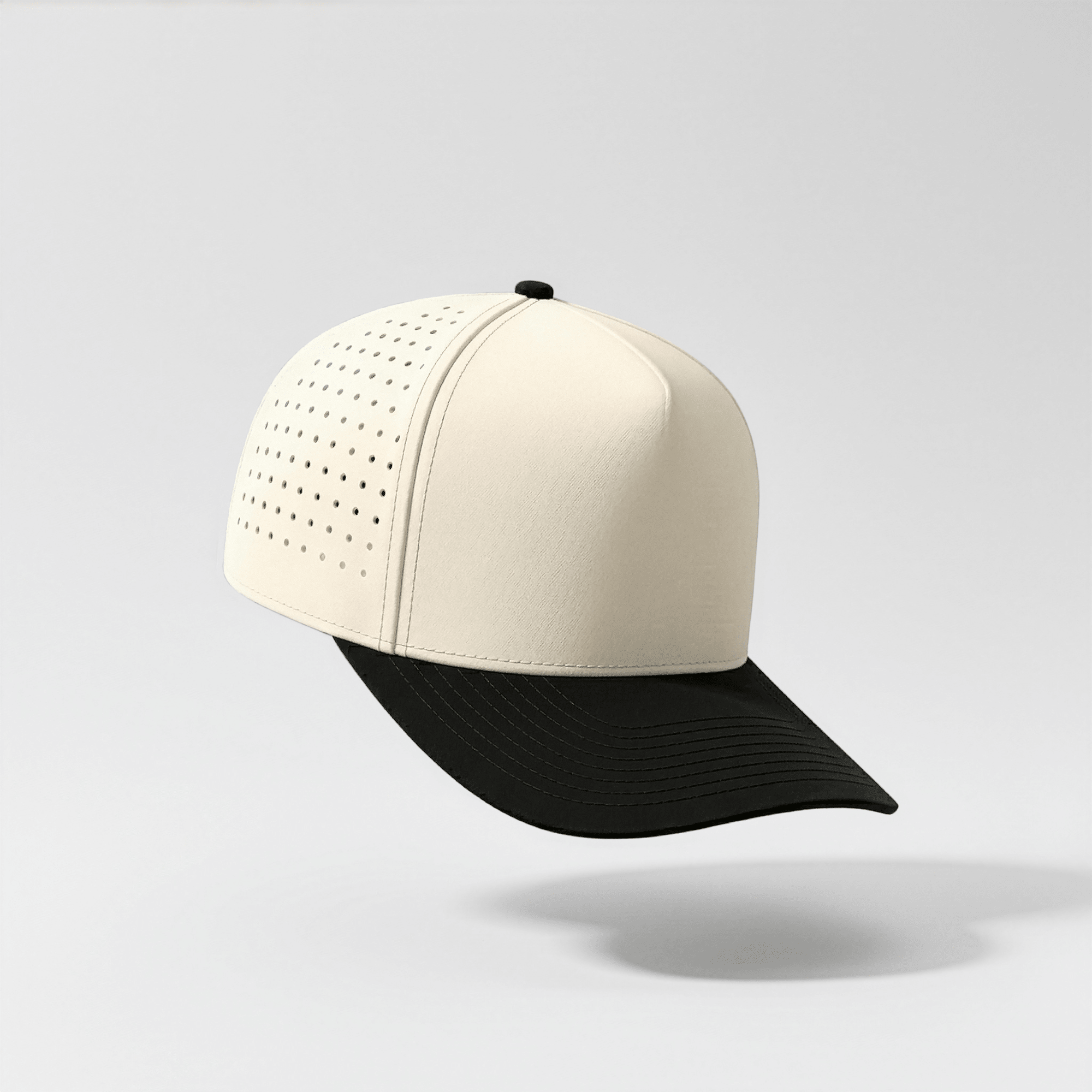 Lonestar AR5P Perforated 5-Panel Hat - blank cap for custom leather patch