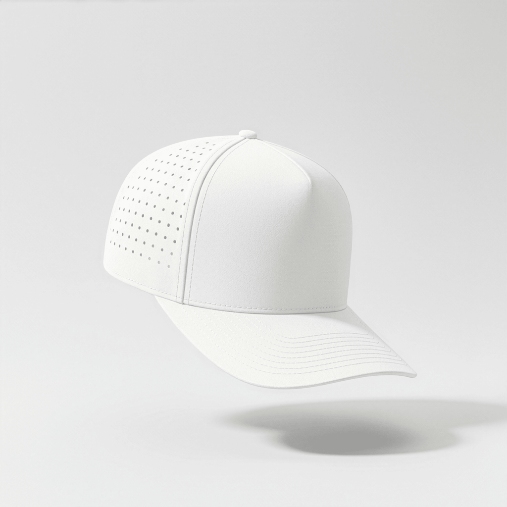 Lonestar AR5P Perforated 5-Panel Hat - blank cap for custom leather patch
