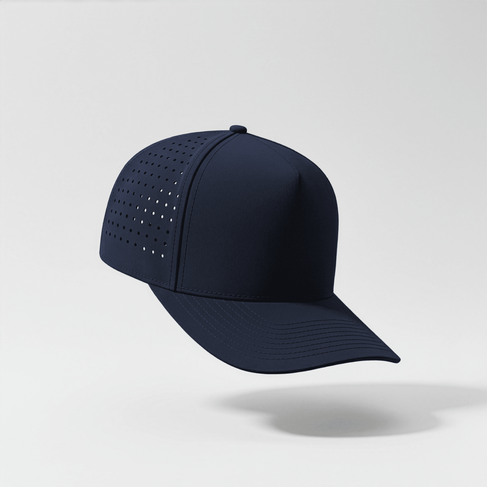 Lonestar AR5P Perforated 5-Panel Hat - blank cap for custom leather patch