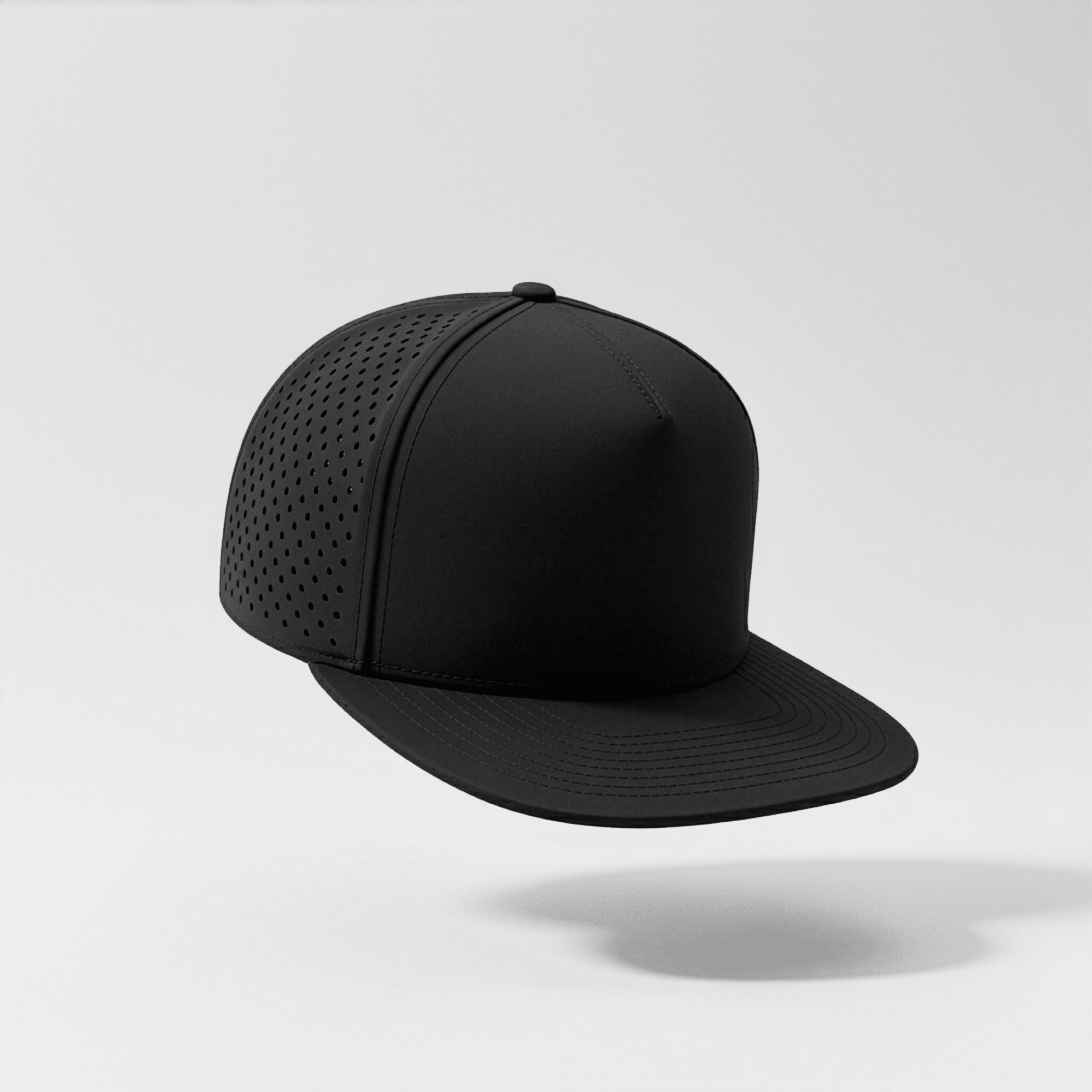 Lonestar P5 Flat Hat - blank cap for custom leather patch