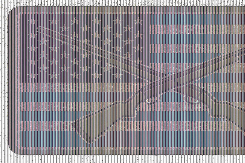 Crossed Shotgun Flag