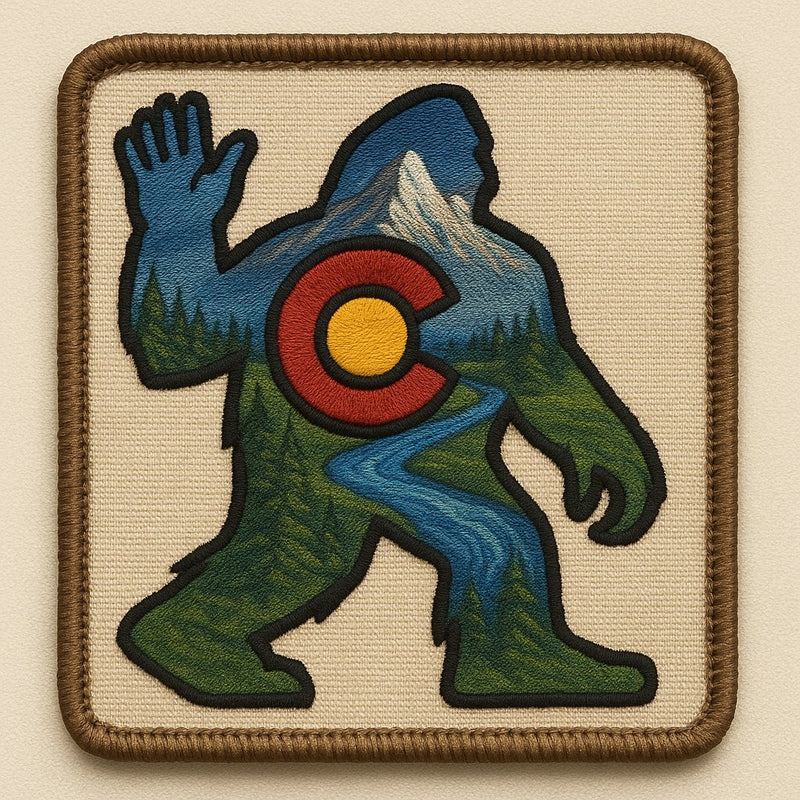 Waving Colorado Yeti