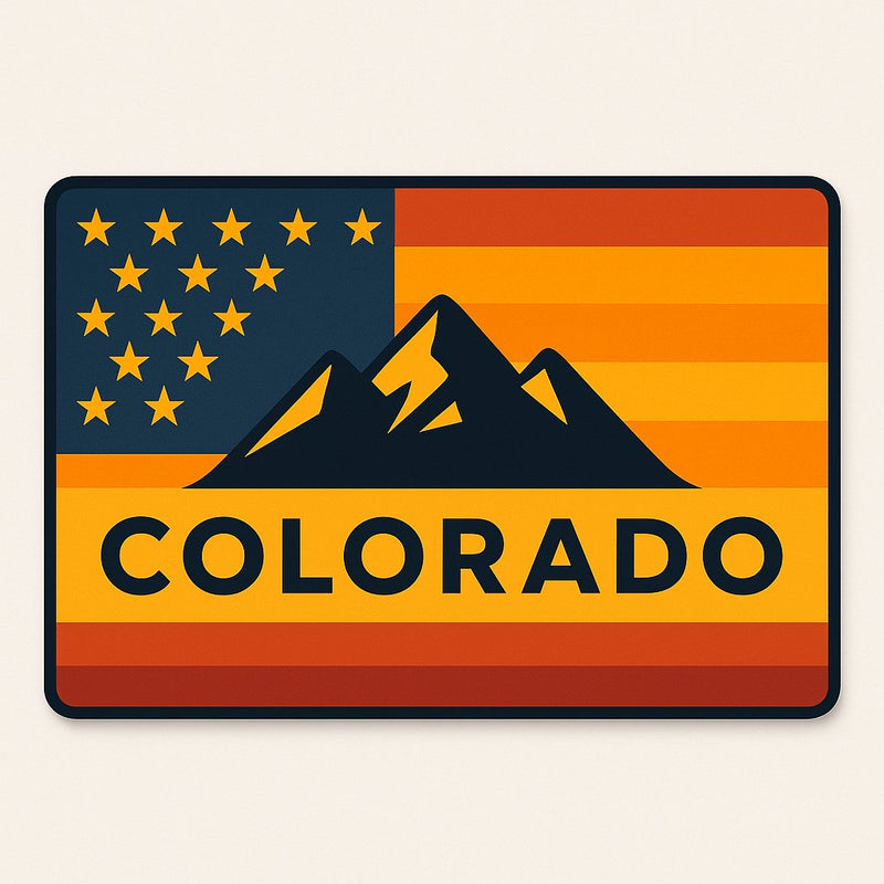 Simple Colorado Flag